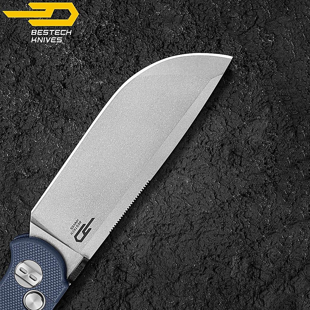Bestech Couteau de Poche Glok Gris G10 14C28N 6/7