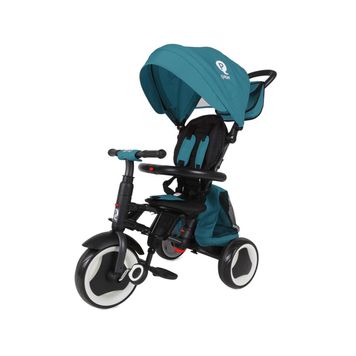 Qplay - Tricycle Qplay Rito Plus Vert - Draisienne - Bleu - Taille Unique - Decathlon