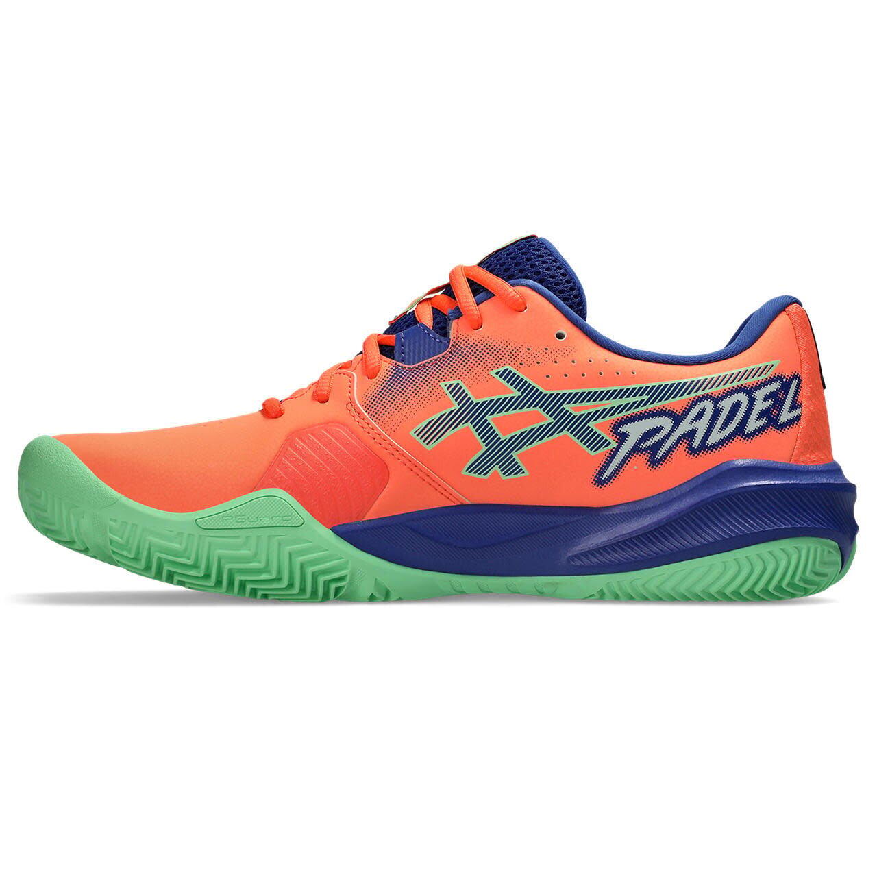 Tenis E Padel Homem - ASICS  Gel Challenger 15 Padel - VividCoral/Cobalt 4/7