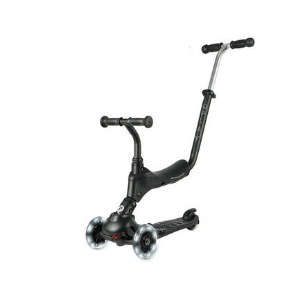 Qplay Sema Pro 3-in-1 zwarte step