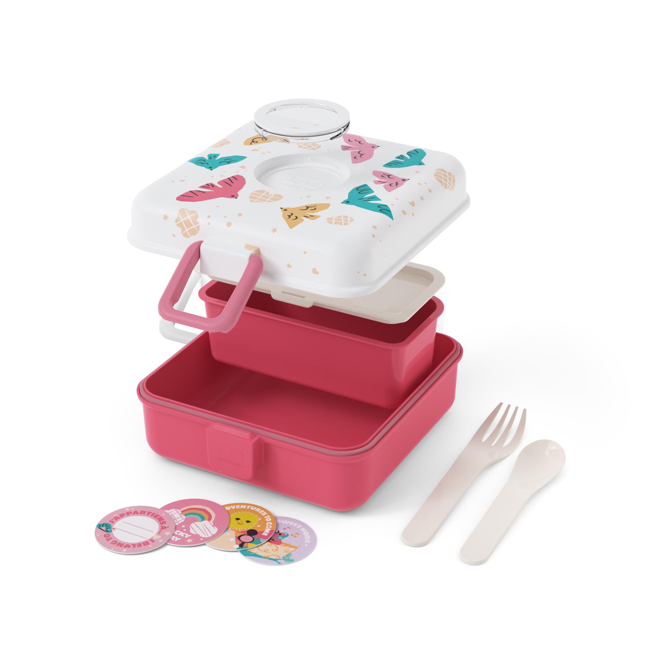 Boite repas sandwich/goûter 850ml|Enfants|Ecole, pique-nique, randonnée|Snacky 3/6