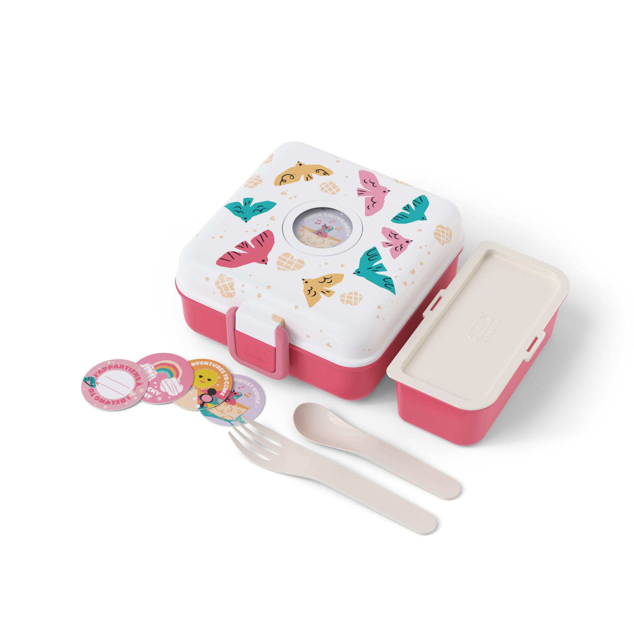 Boite repas sandwich/goûter 850ml|Enfants|Ecole, pique-nique, randonnée|Snacky 4/6