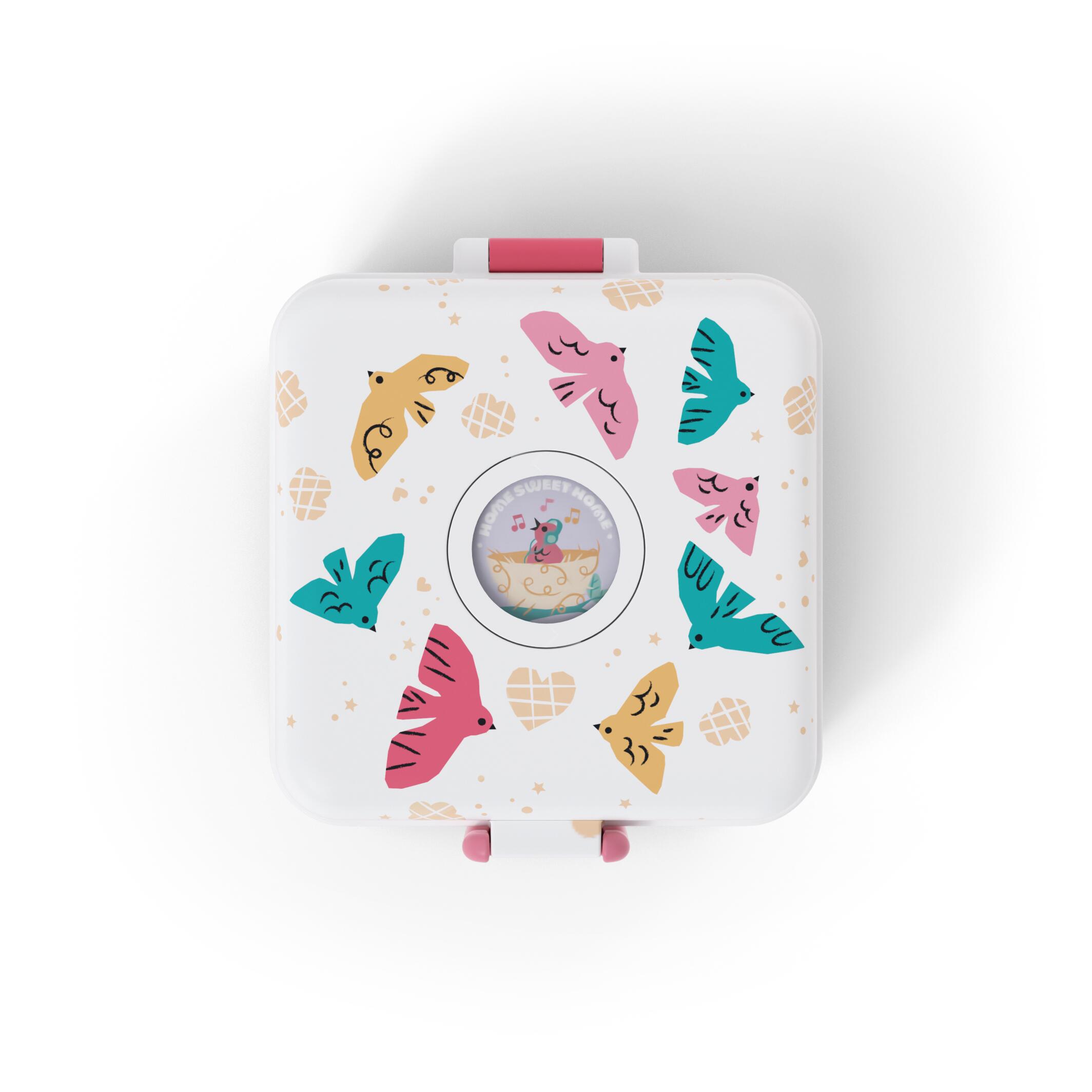 Boite repas sandwich/goûter 850ml|Enfants|Ecole, pique-nique, randonnée|Snacky 5/6