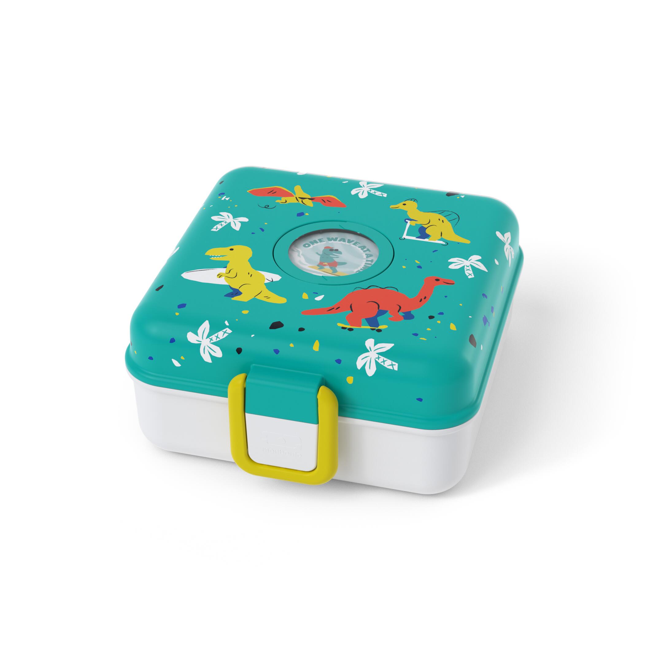 Monbento - Boite Repas Sandwich/goûter 850ml|enfants|ecole, Pique-nique, Randonnée|snacky - Lunchbox - Vert - 850 - Decathlon