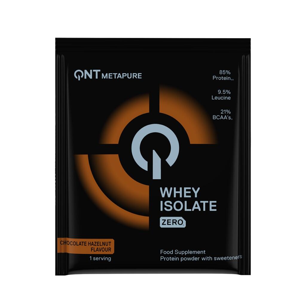QNT Whey Isolate Metapure Zero Carb 30g delattosato senza carboidrati