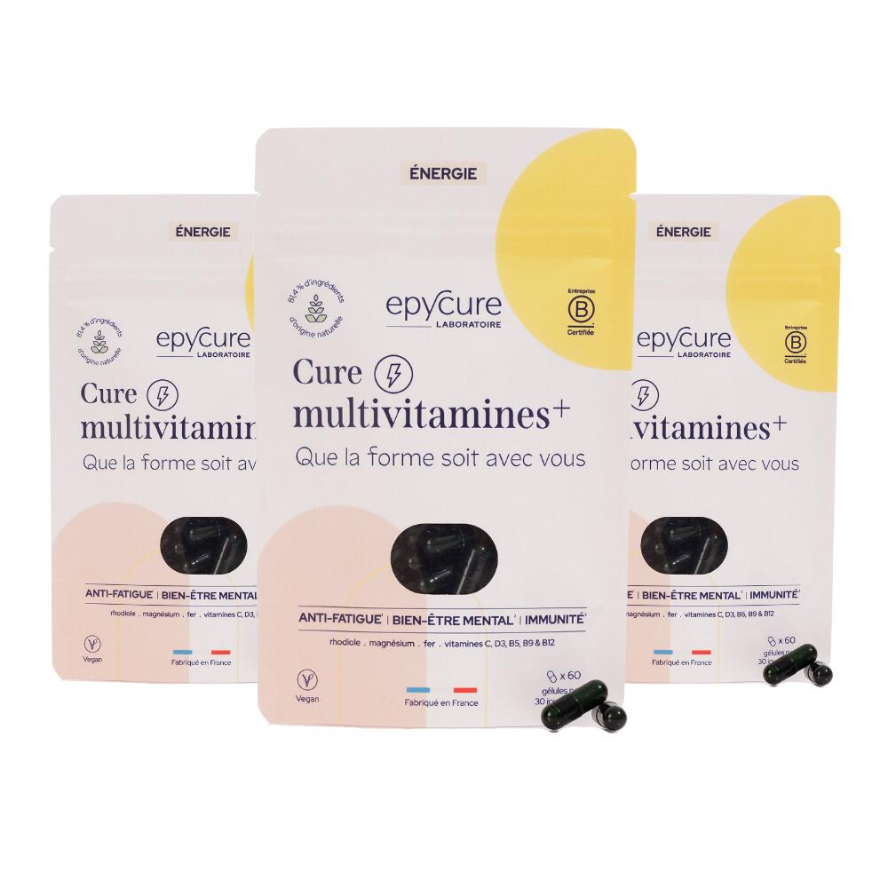 CURE MULTIVITAMINES + x 3 mois 1/5