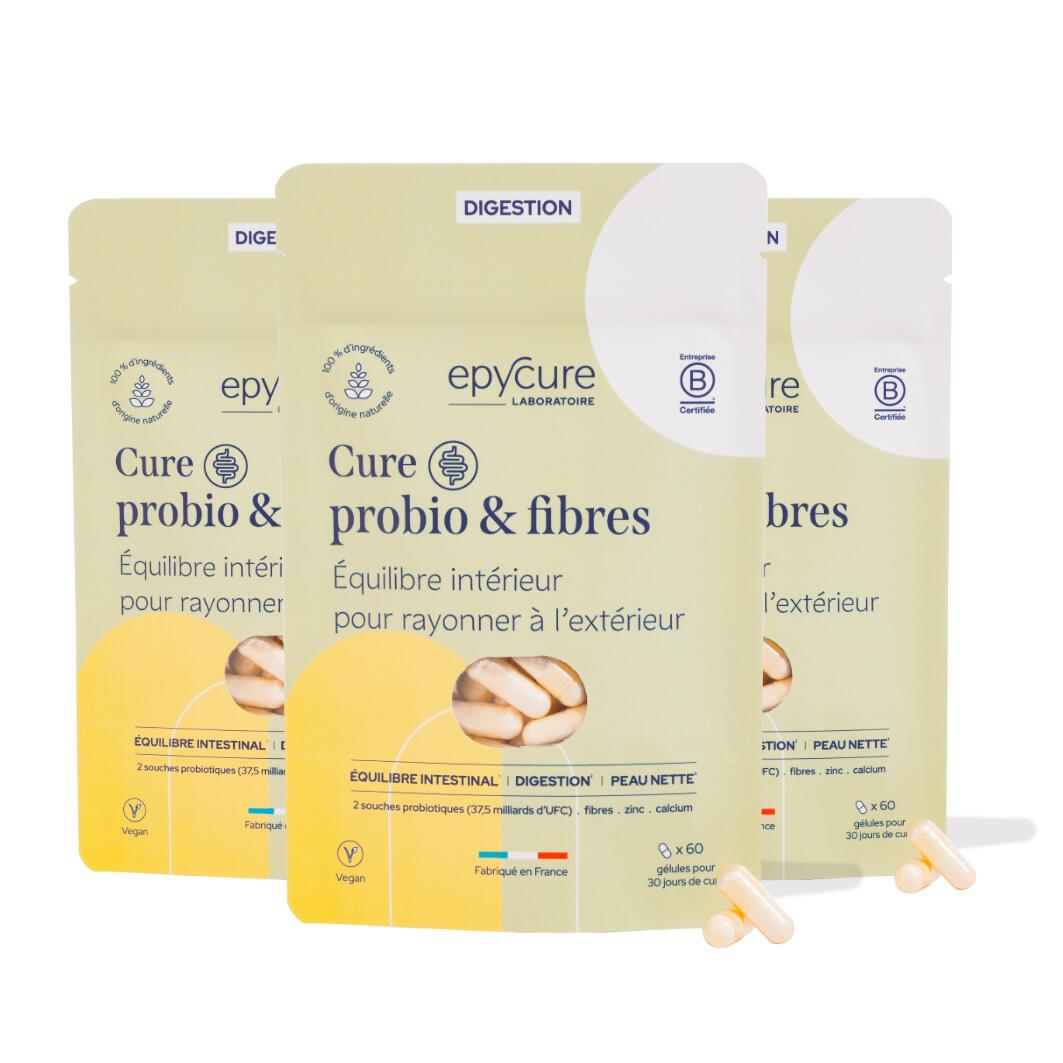 Epycure - Cure Probio Et Fibres X 3 Mois - Probiotiques - Decathlon