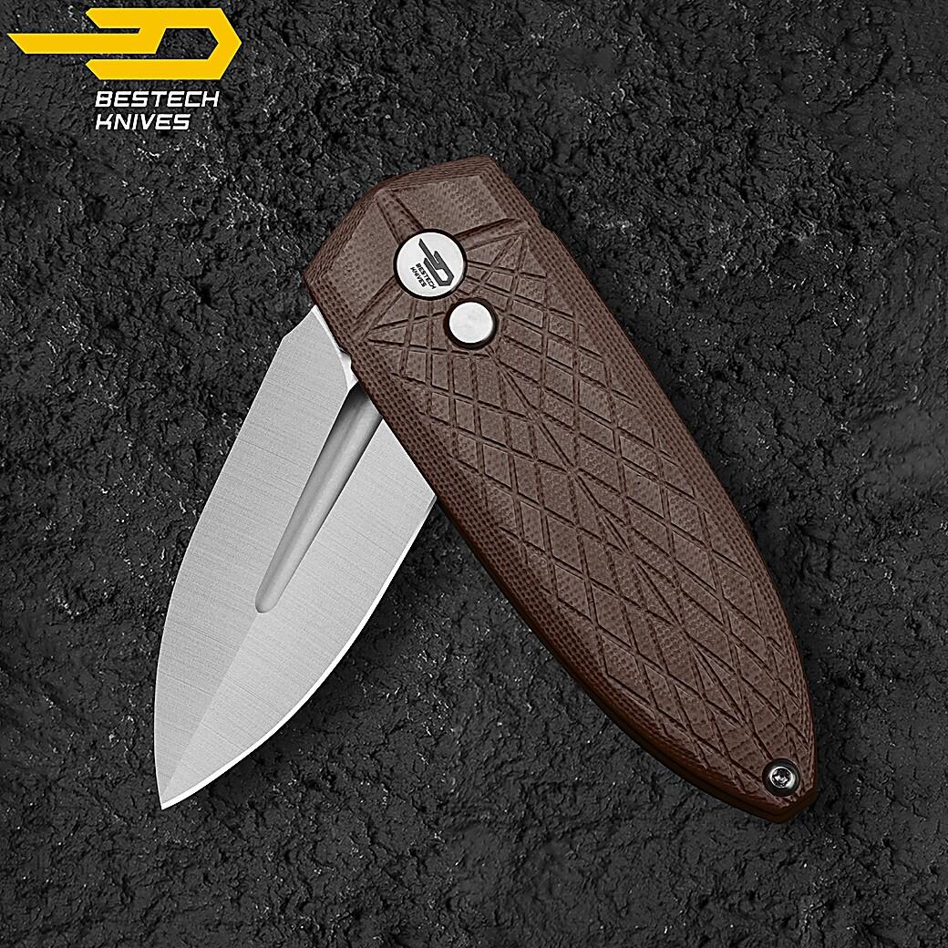 Bestech Navalha Ququ Castanha G10 14C28N 6/7