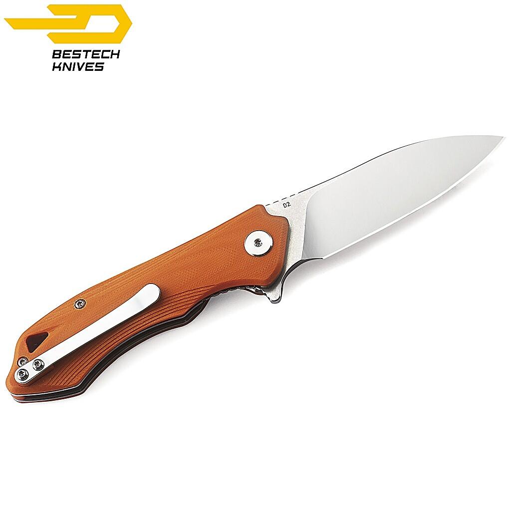 Bestech Navalha Beluga Laranja G10 D2 5/7