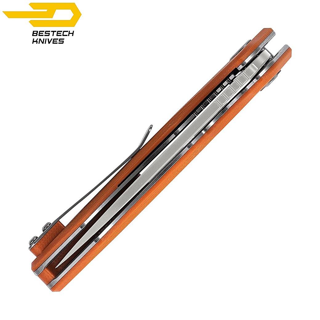 Bestech Navalha Beluga Laranja G10 D2 6/7