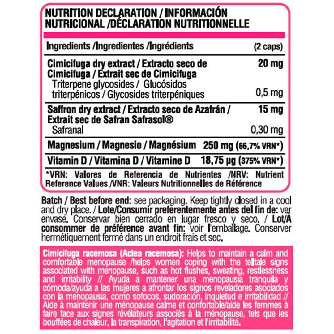 Probioticos Life Pro Meno Pause 120 Vegancaps Mejora el Bienestar Femenino 3/3