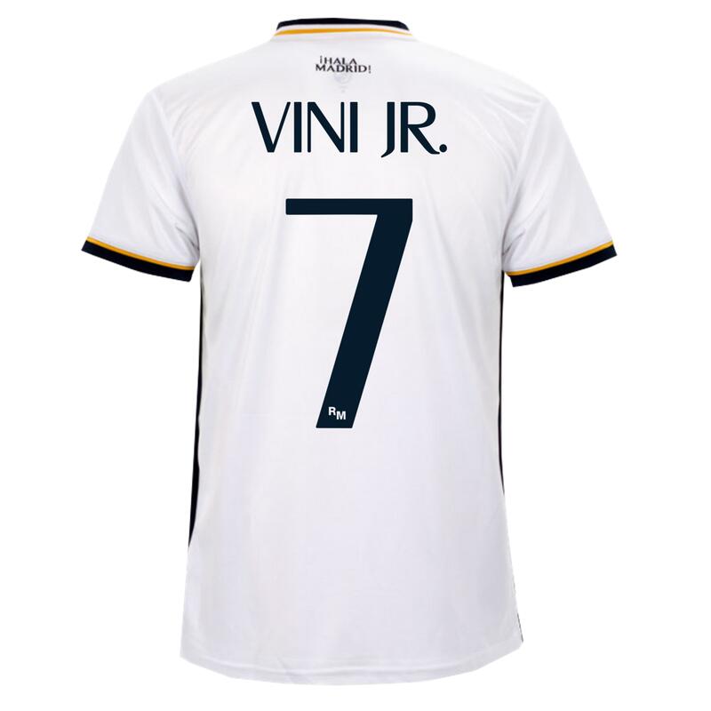 Real Madrid 23/24 Premium-Heimtrikot für Fans, Replik – Vini Jr. 7 3/7