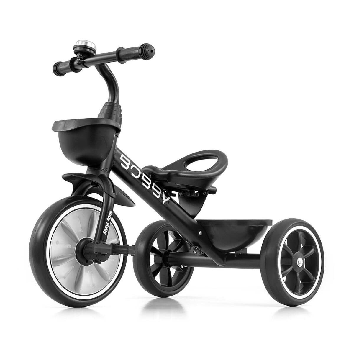Milly Mally - Tricycle Milly Mally Bobby Noir - Draisienne - Noir - Taille Unique - Decathlon