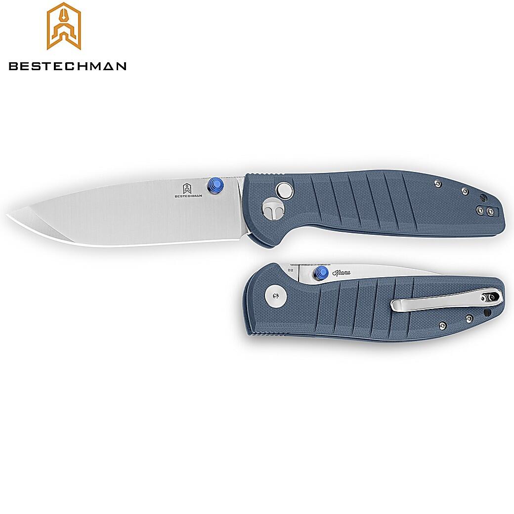 Canivete Goodboy Azul G10 D2 – Bestechman 4/4