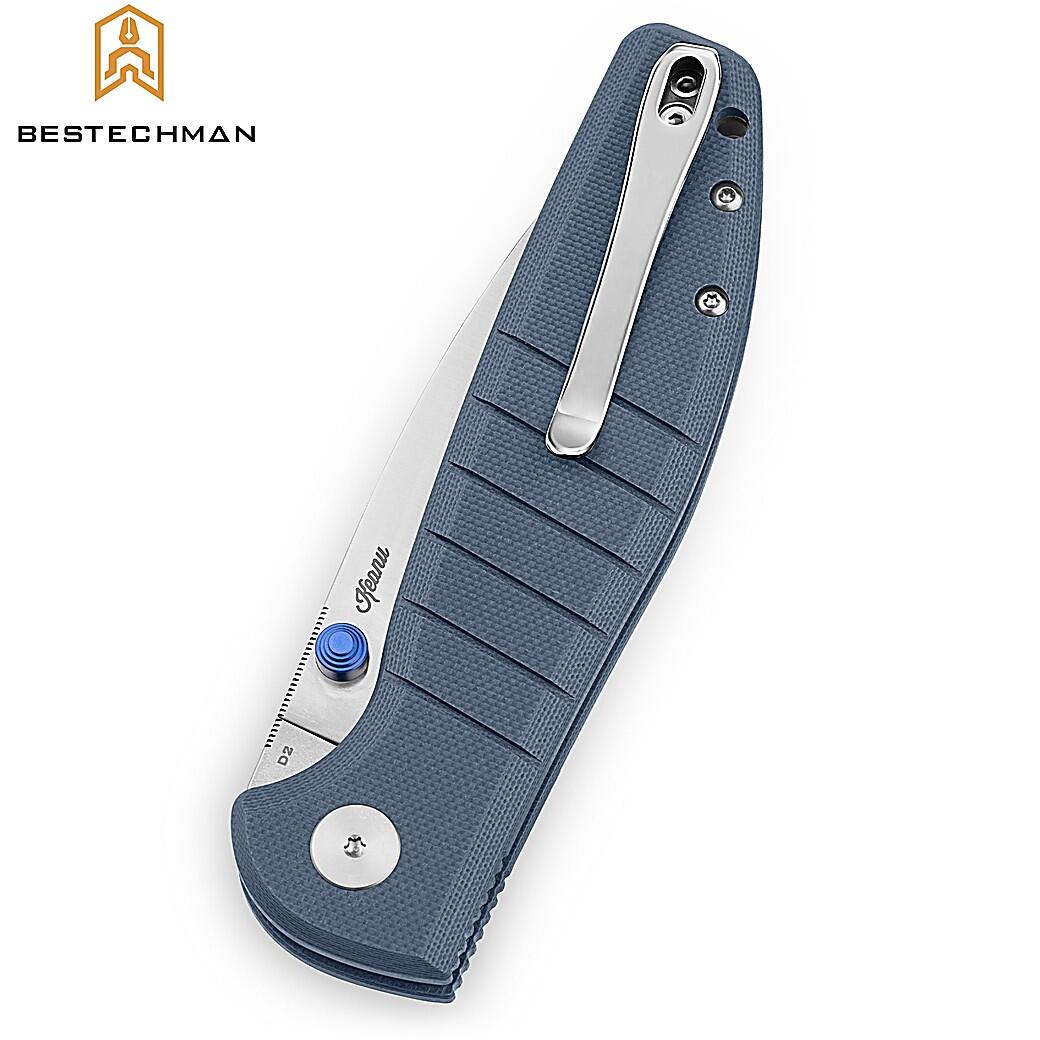Canivete Goodboy Azul G10 D2 – Bestechman 3/4