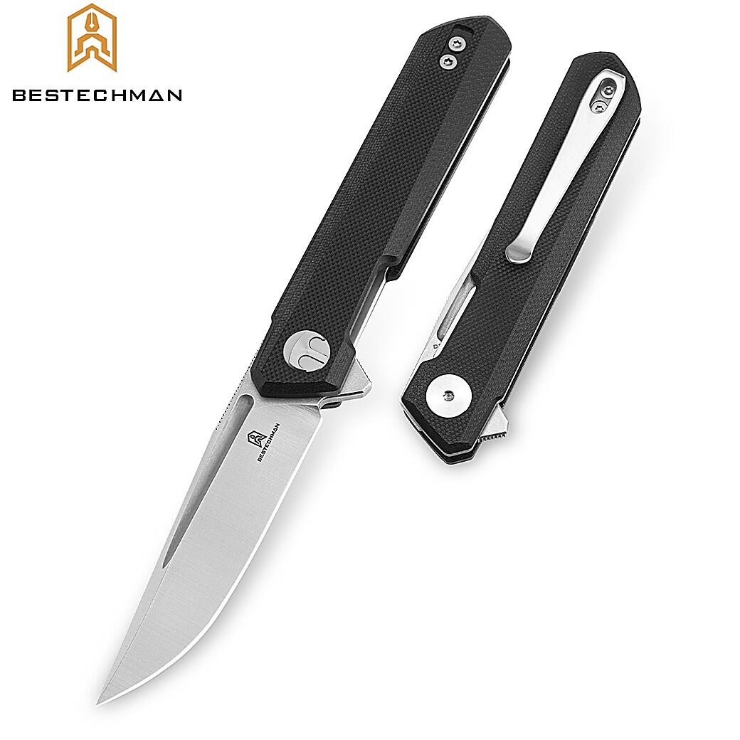 Bestechman Navalha Mini Dundee Preto G10 D2 4/7