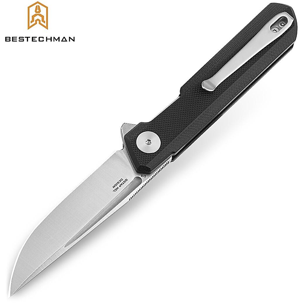 Bestechman Navalha Mini Dundee Preto G10 D2 2/7