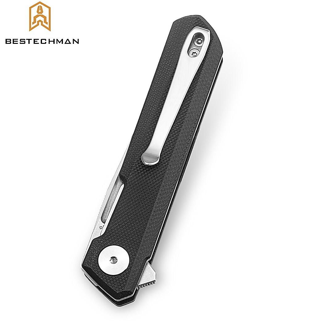 Bestechman Navalha Mini Dundee Preto G10 D2 3/7
