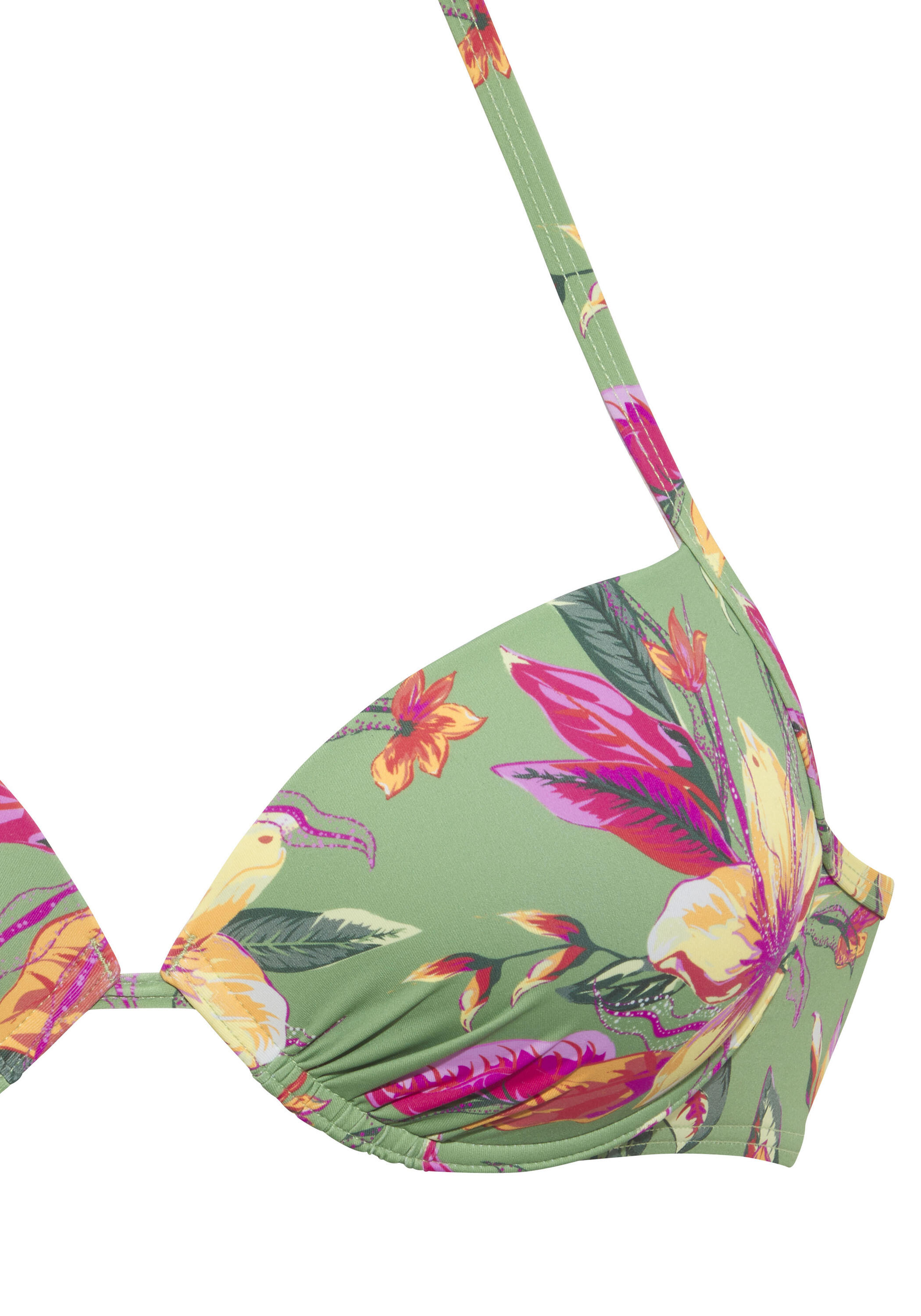 Damen LASCANA Push-Up-Bikini-Top »Malia« 3/4