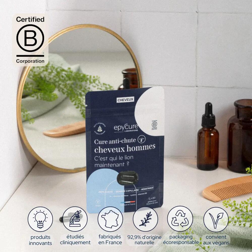 Anti-hair loss cure for men (60 caps) 3/4