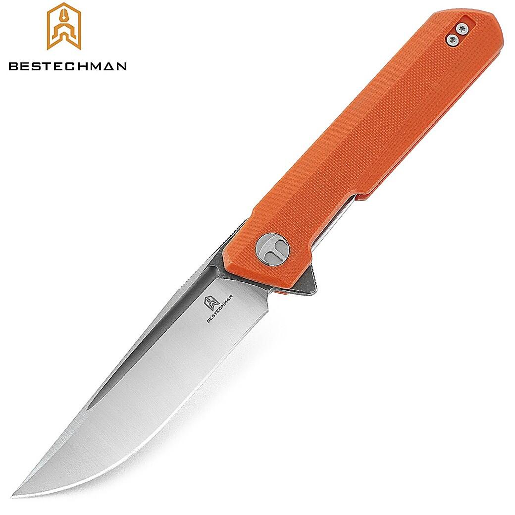 Coltello Tascabile Bestechman Dundee Arancione G10 D2 1/7