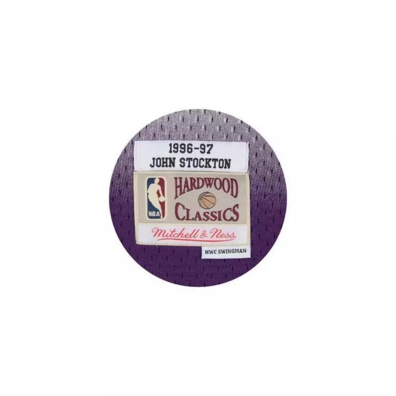 Maillot NBA John Stockton Utah Jazz 1996-97 Mitchell & ness Hardwood Classic swi 3/3