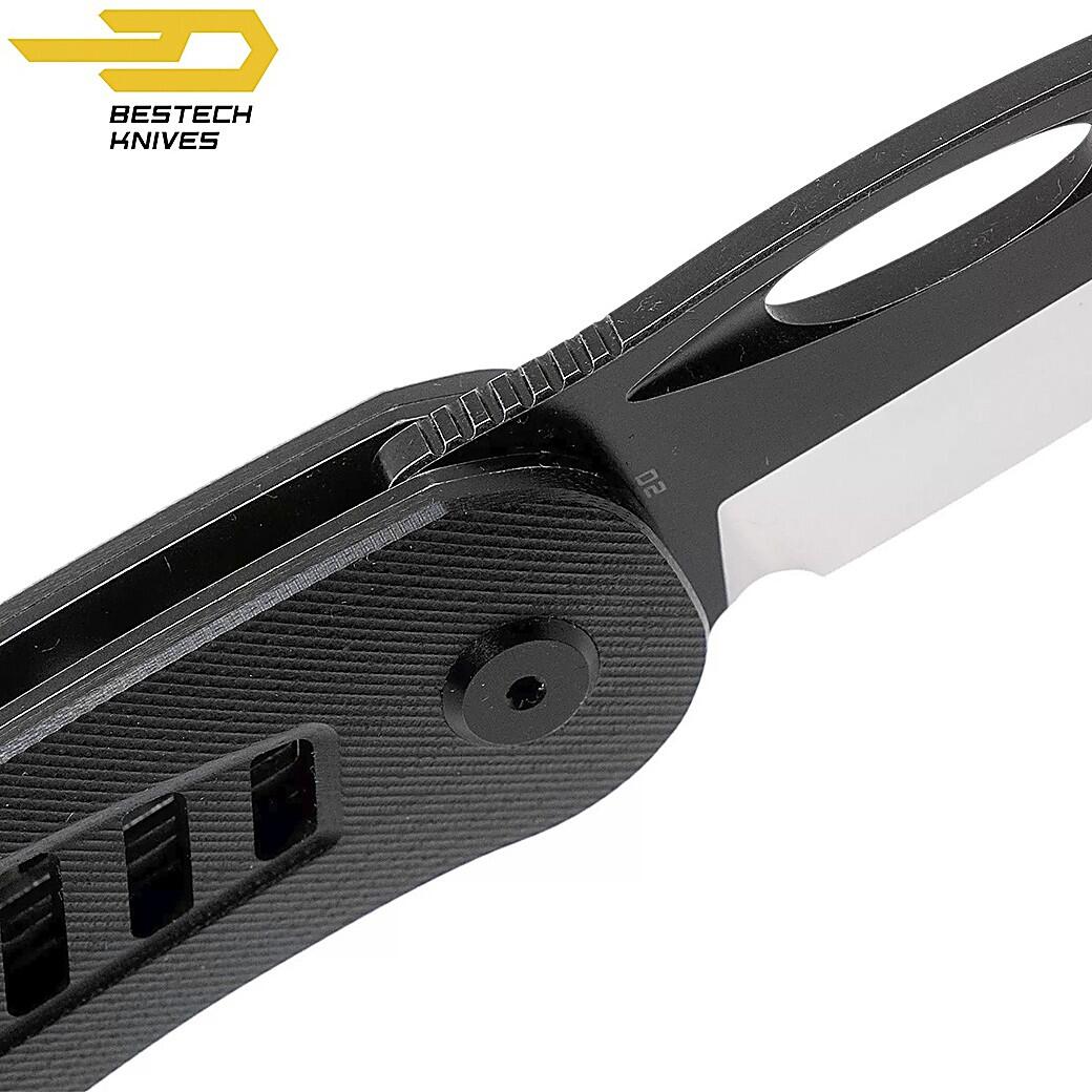 Bestech Navalha Explorer Preto G10 D2 4/7