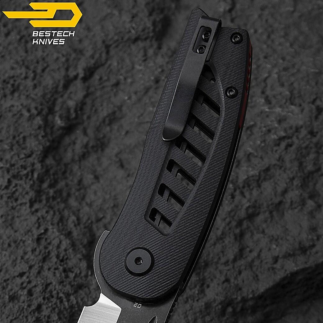 Bestech Navalha Explorer Preto G10 D2 7/7