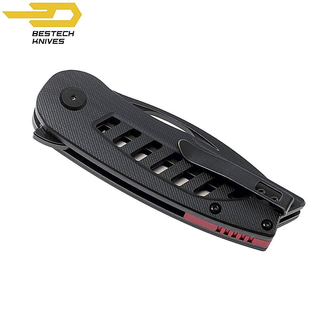 Bestech Navalha Explorer Preto G10 D2 2/7