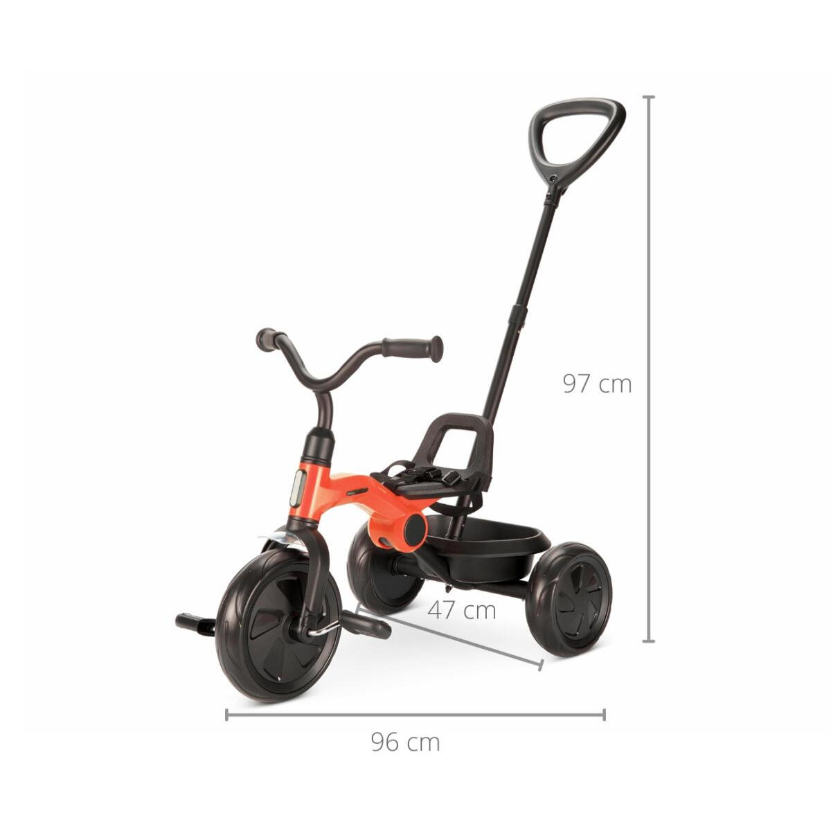 Tricycle Qplay Ant Plus Rouge 2/2