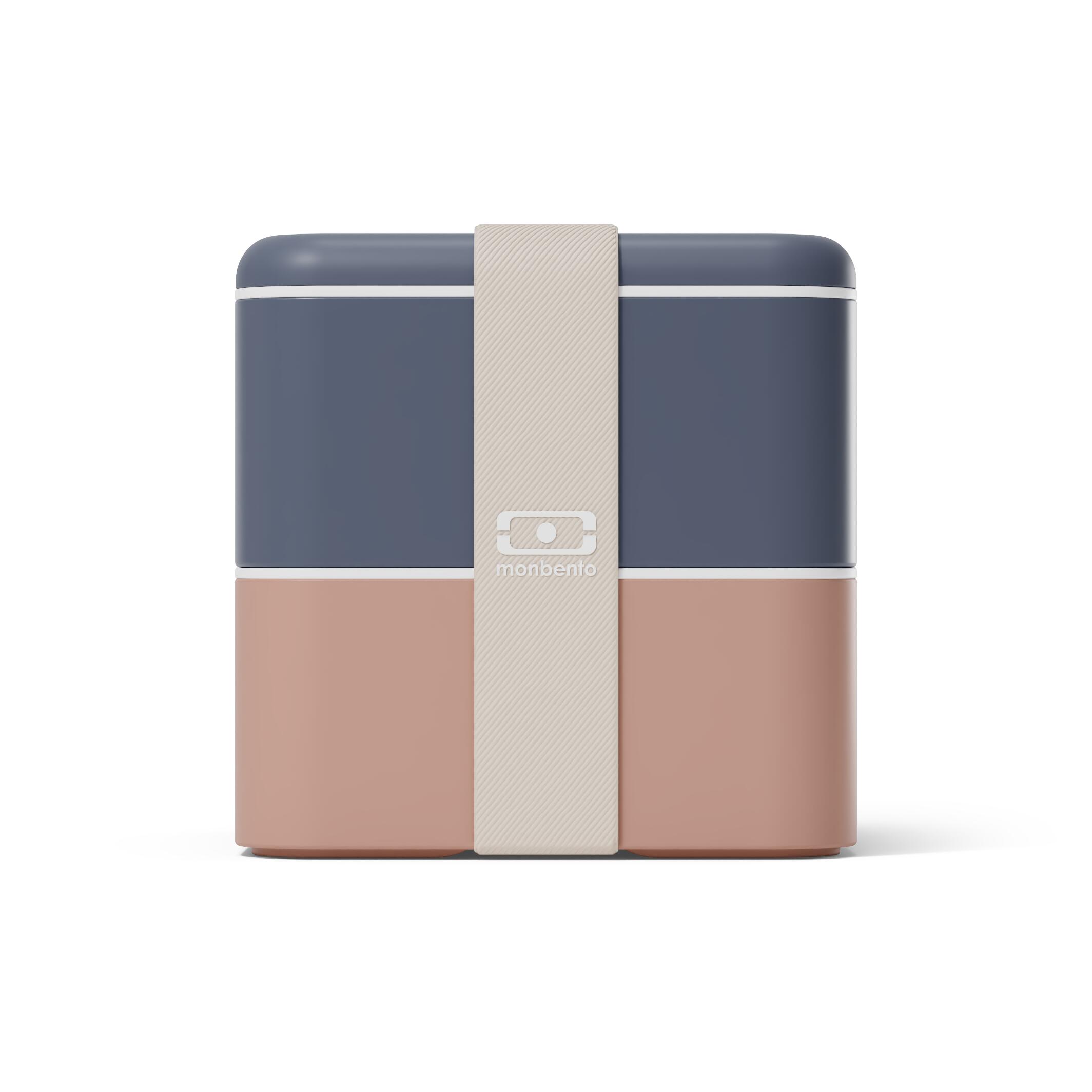 Boite repas 2x850ml - 1,7L| Adulte |Bureau, pique-nique|Made in France|Square 2/5