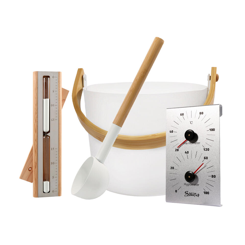 Sauna accessories MIYU - White