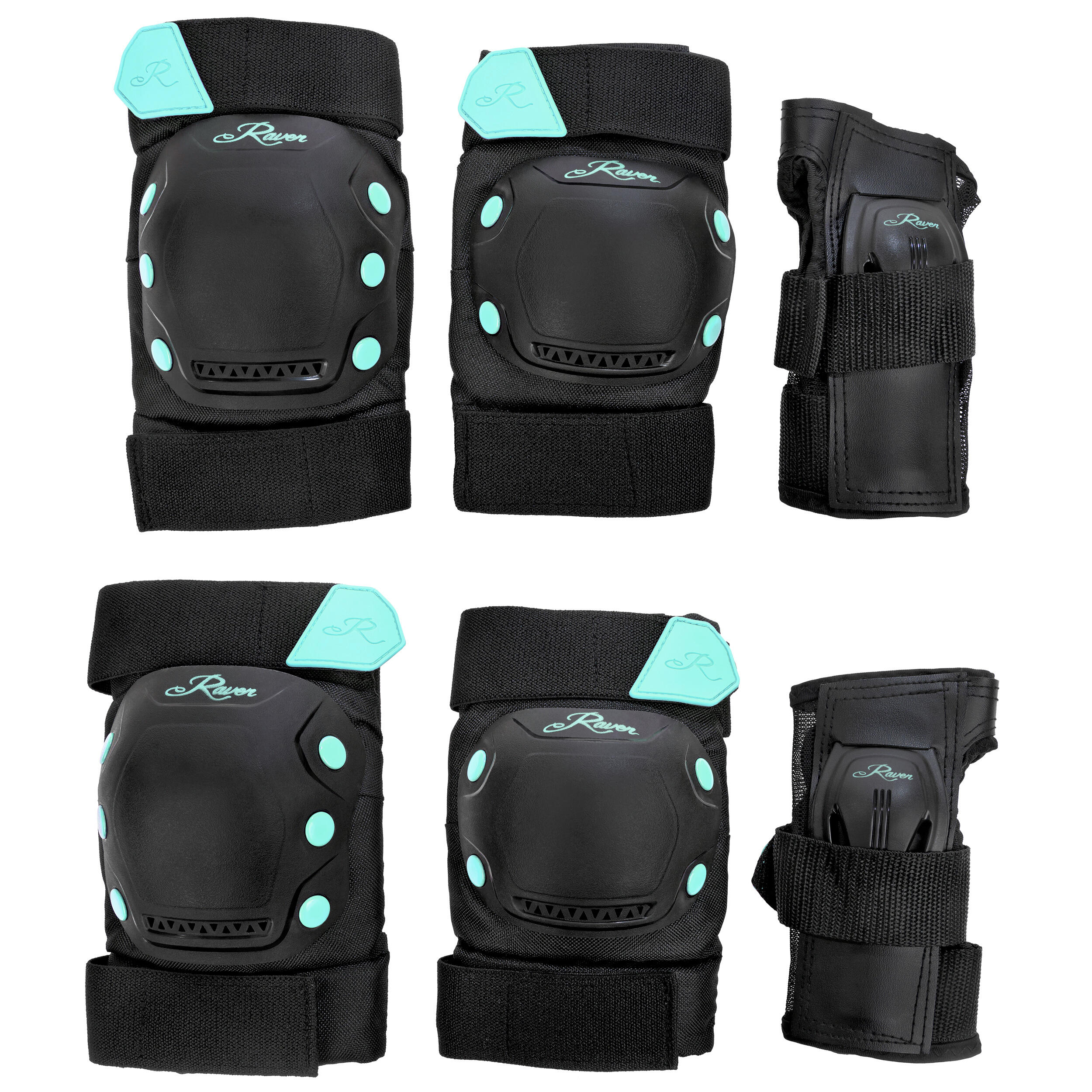 Set para bicicleta y monopatín casco Essto + protectores Dexard 4/7