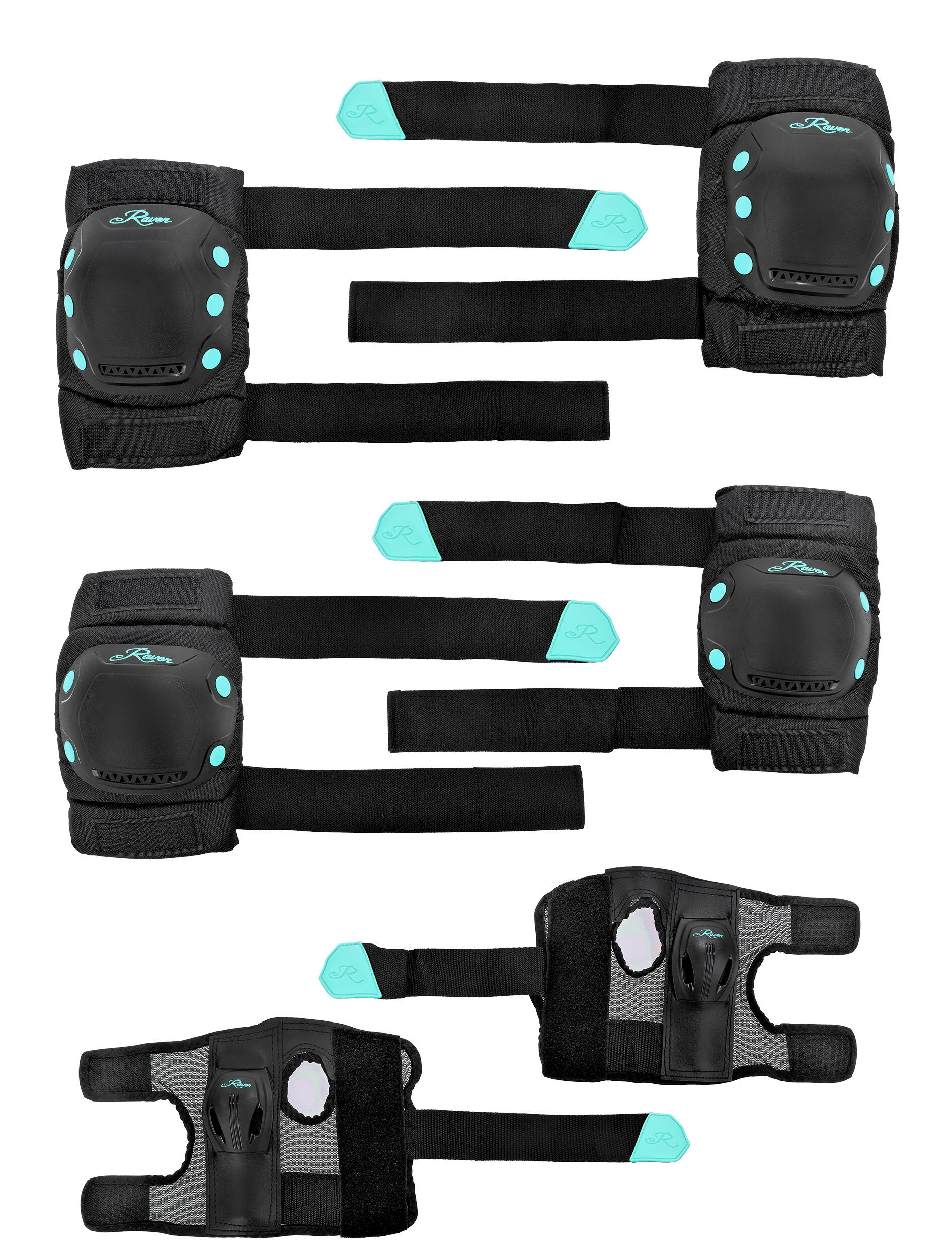 Set para bicicleta y monopatín casco Essto + protectores Dexard 5/7