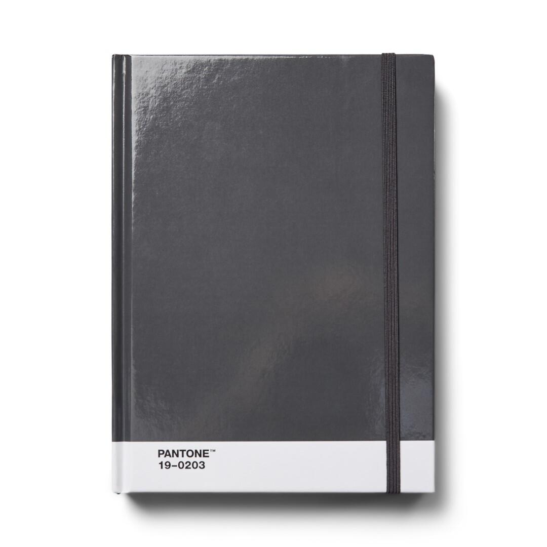 COPENHAGEN DESIGN Caderno Copenhagen Design L dotted PANTONE grey 19-0203