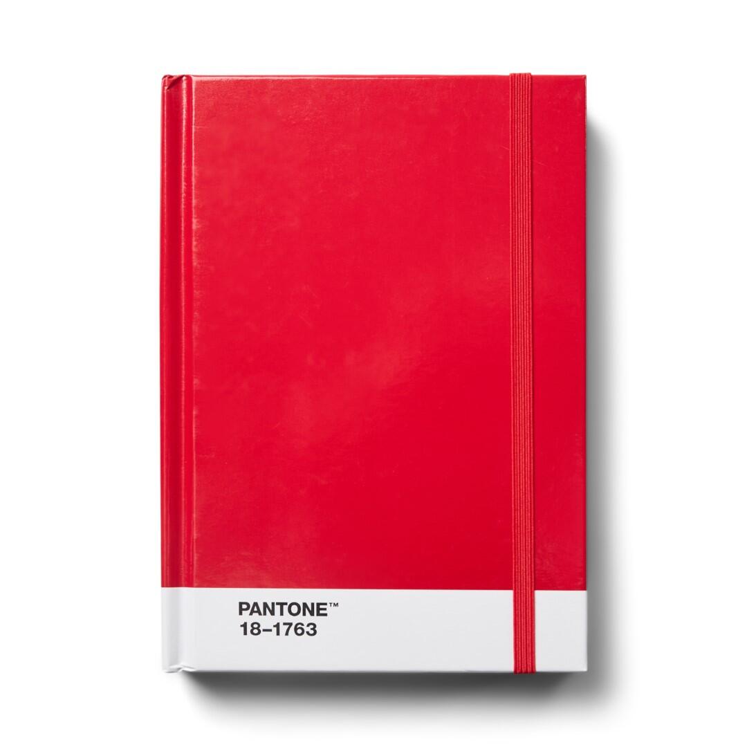 COPENHAGEN DESIGN Caderno Copenhagen Design S dotted PANTONE red 18-1763