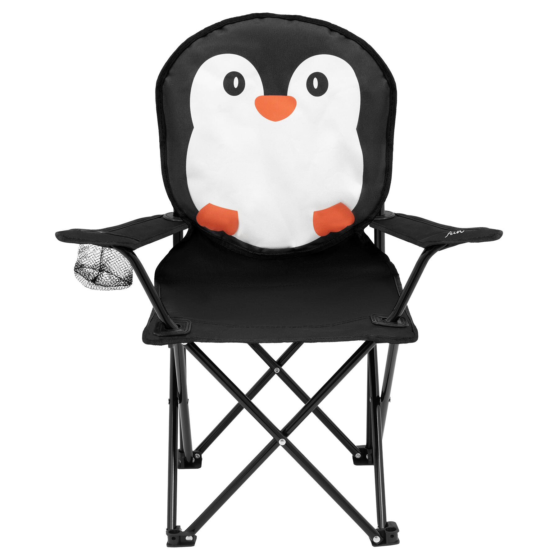 Nils Camp - Chaise Pingouin Nc3305 Nils Fun - Chaise - Blanc|noir|orange - No Size - Decathlon