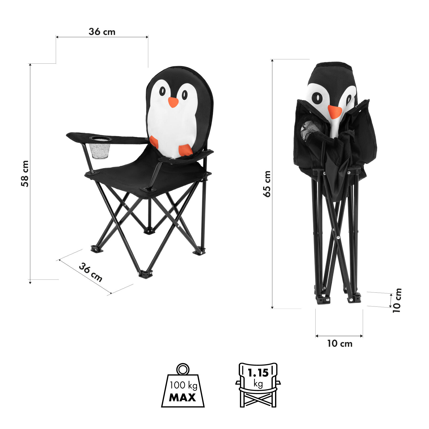 Chaise Pingouin NC3305 Nils Fun 2/7