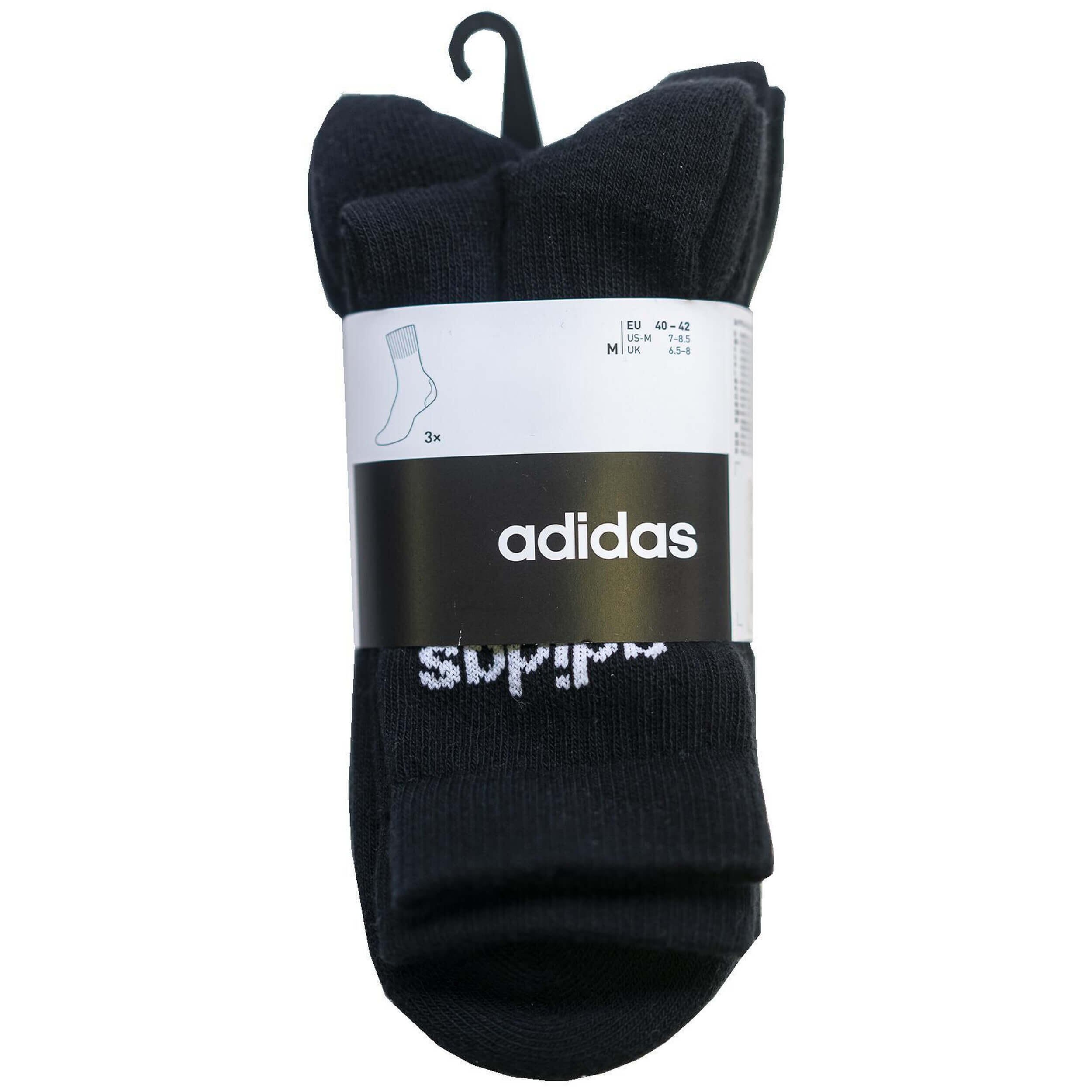 Linear Crew Cushioned Socken, 3 Paar 5/5