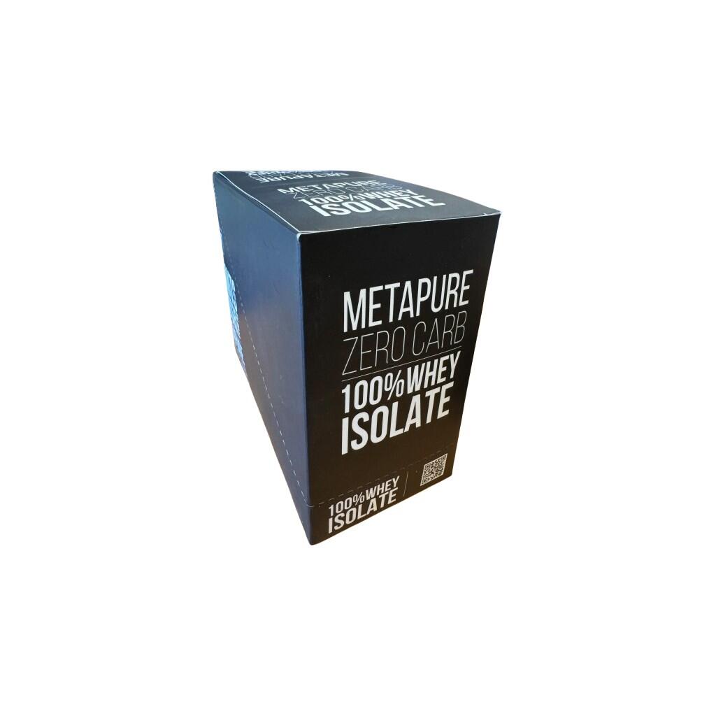 QNT Whey Isolate Metapure Zero Carb isolato sgrassato delattosato 30 g porzione