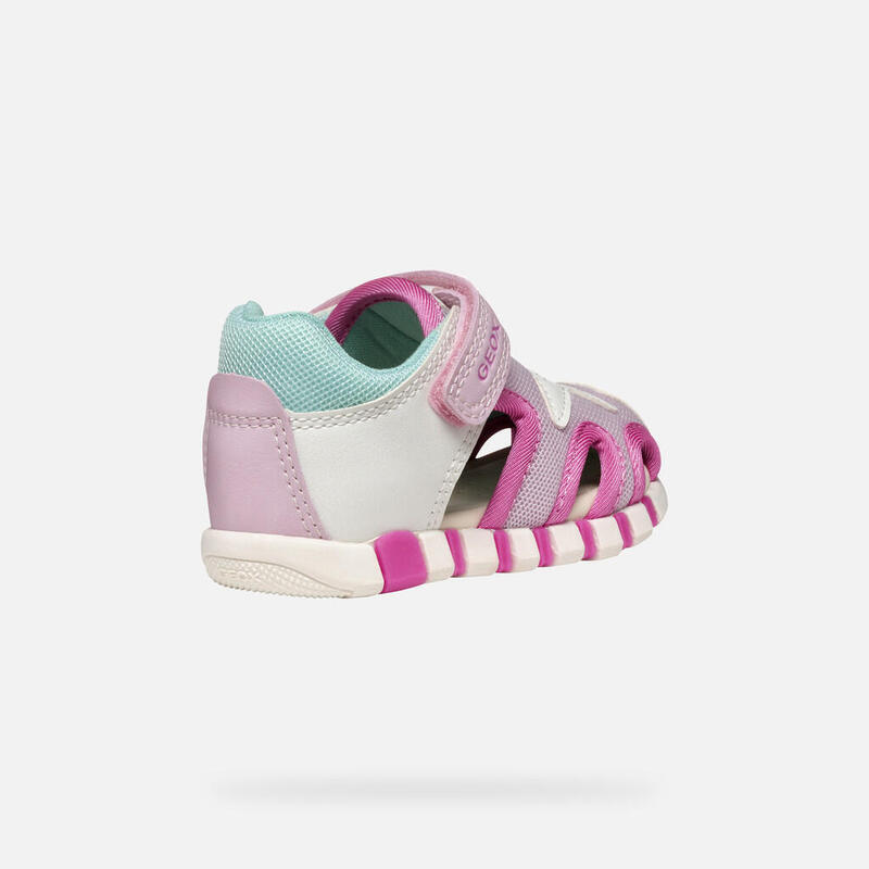 Sandały Geox Model B Sandal Iupidoo Gir Kolor Biały