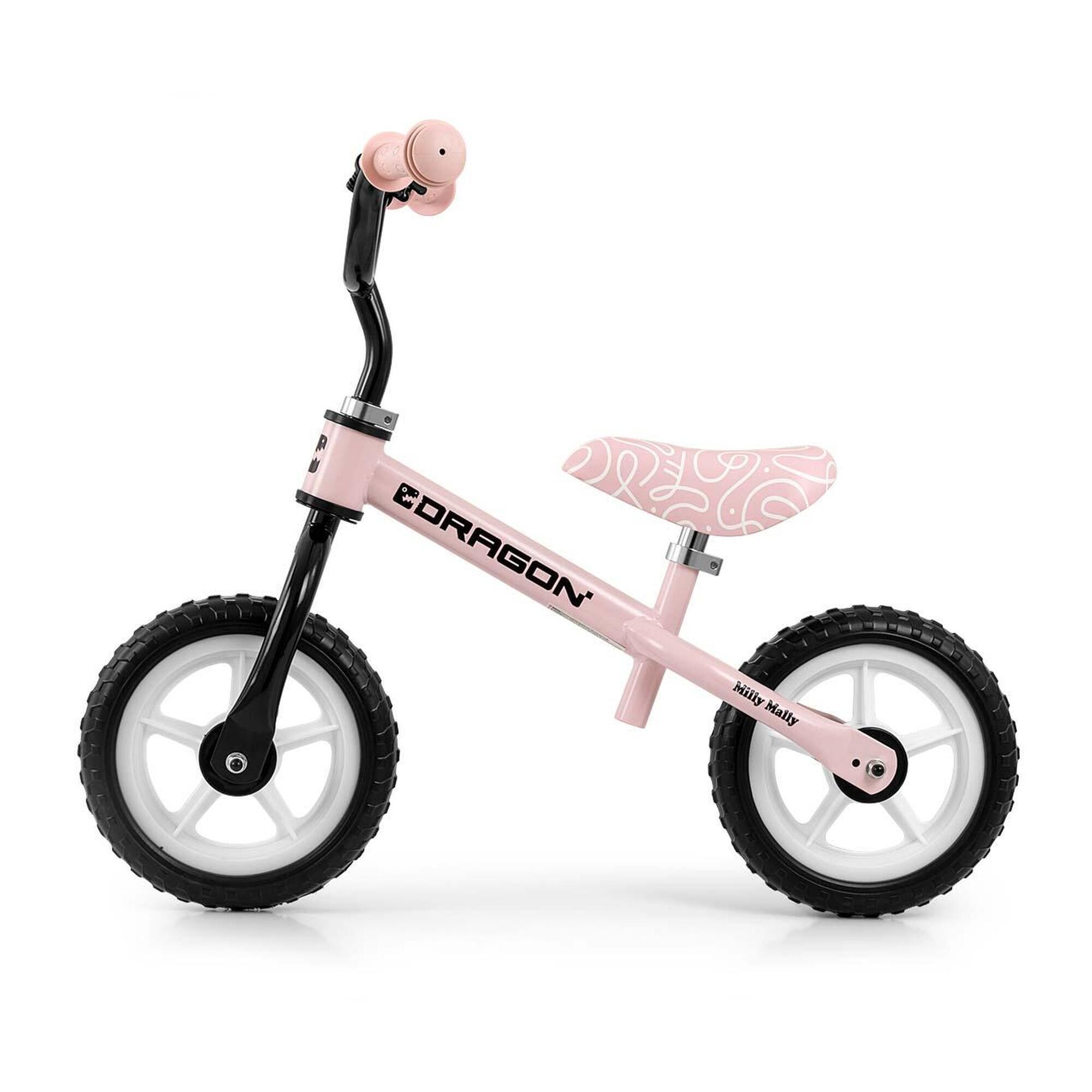 Milly Mally - Draisienne Milly Mally Dragon Rose - Draisienne - Rose - Decathlon