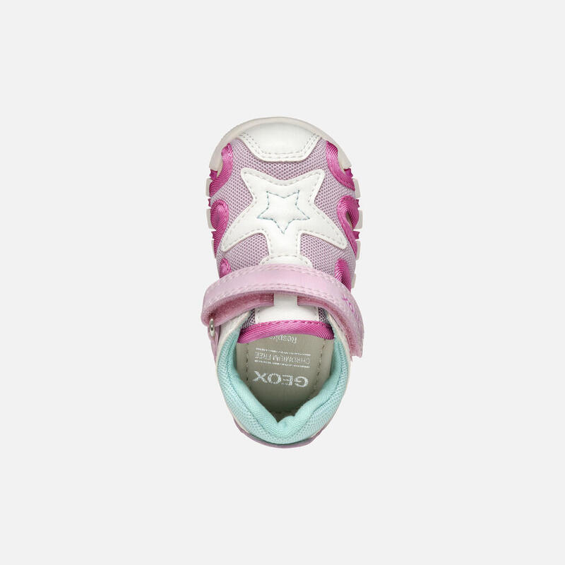 Sandały Geox Model B Sandal Iupidoo Gir Kolor Biały