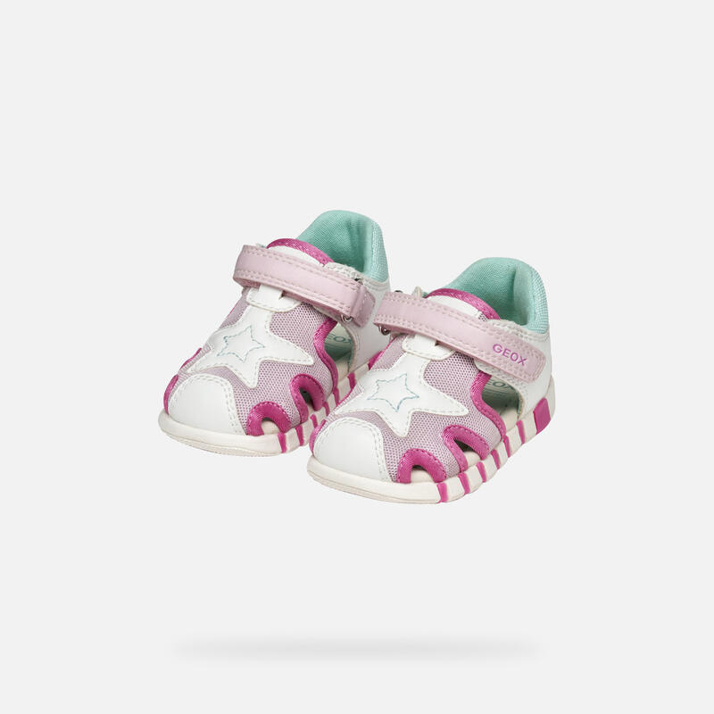 Sandale Geox Model B Sandal Iupidoo Gir Culoare Alb