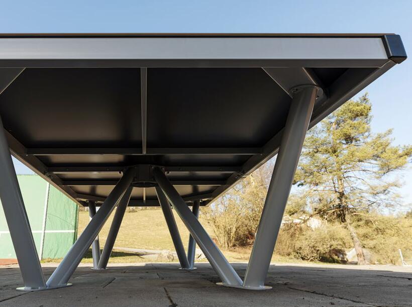 Table de tennis de table 7000W Tibhar en acier galvanisé pour les campings 6/6