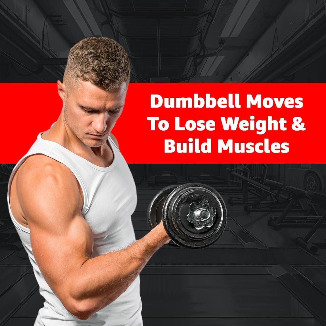 PDS-10 Adjustable Iron Dumbbell with Carry case by PowerMax Fitness