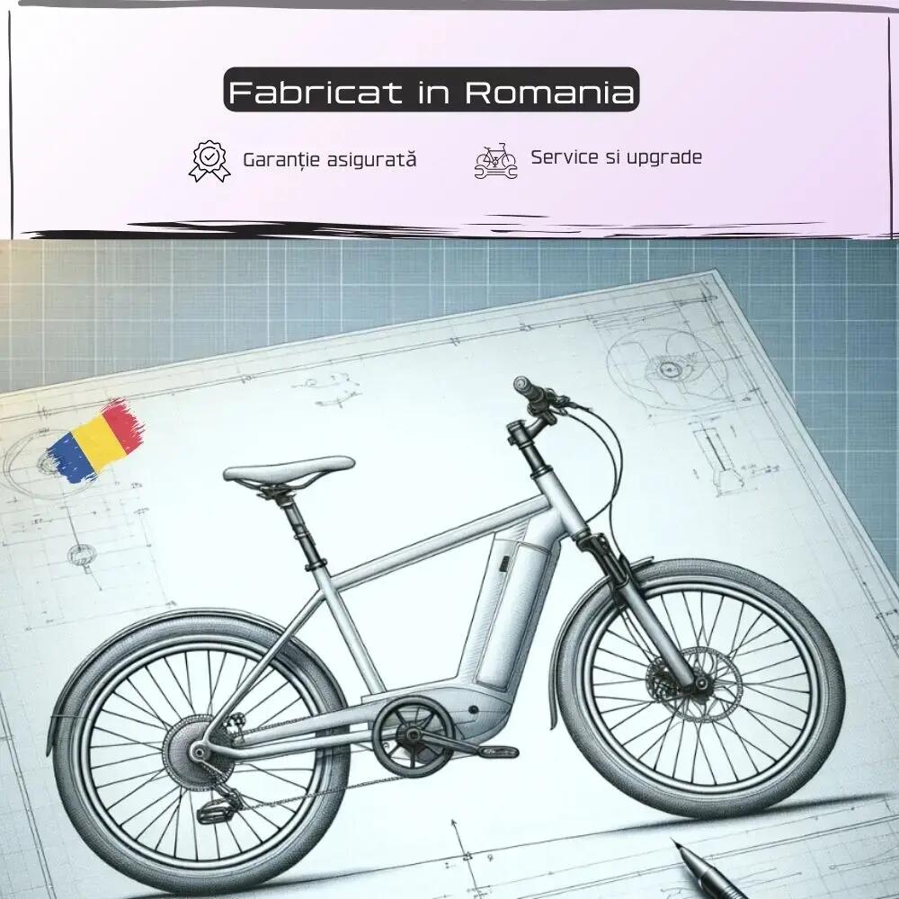 Bicicleta Electrica Corwin 28122 - 28 Inch, 490mm, Negru 7/7