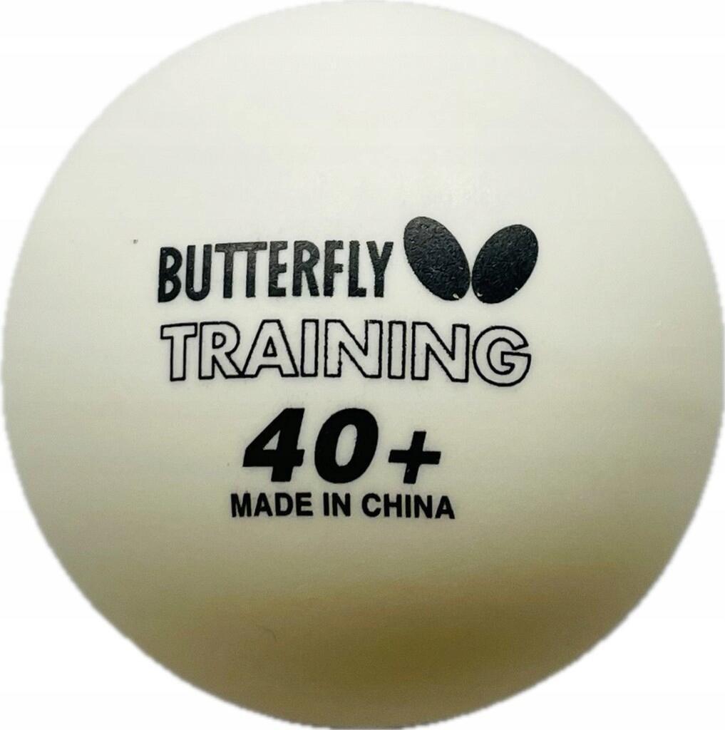 PIŁECZKI DO TENISA STOŁOWEGO BUTTERFLY PIŁKI DO ping ponga 6 sztuk białe 2/3
