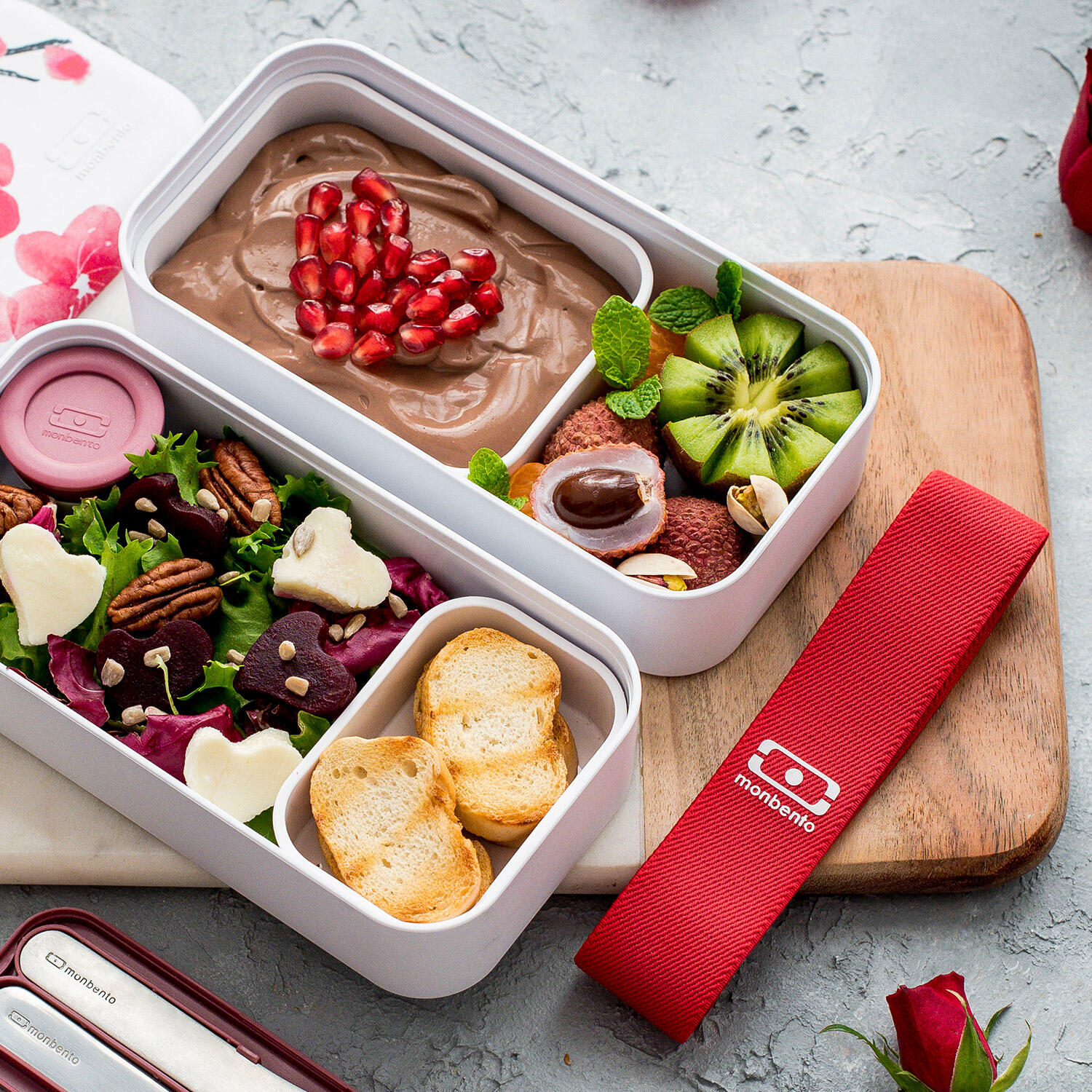 Boites compartiments pour boite repas Original|Bureau, pique-nique|Extra 4/4