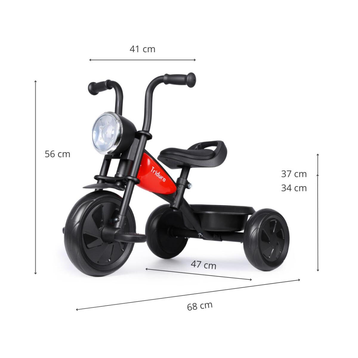 Tricycle Qplay Triduro Rouge 2/2
